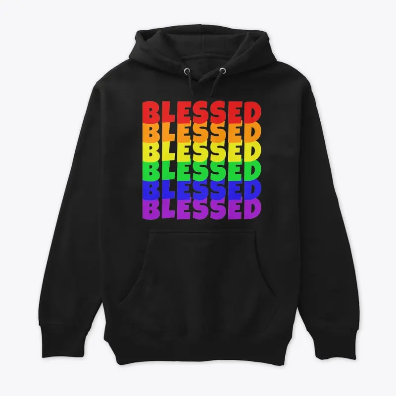 BLESSED Rainbow Shirt