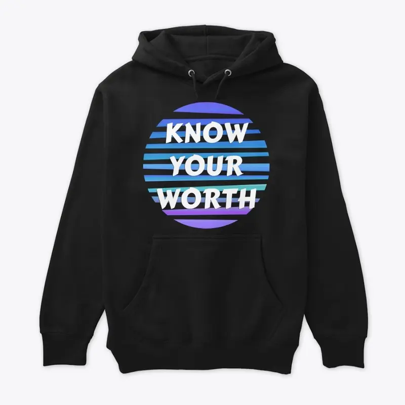 Know Your Worth Striped Sun Shirt